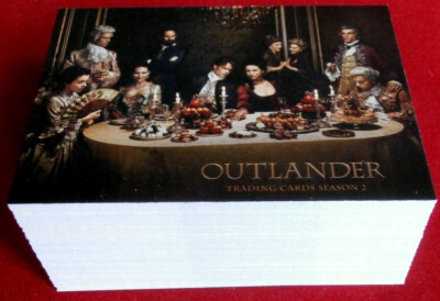 Outlander Season 2 - Komplettes Base Set (72 Karten) - Cryptozoic 2017