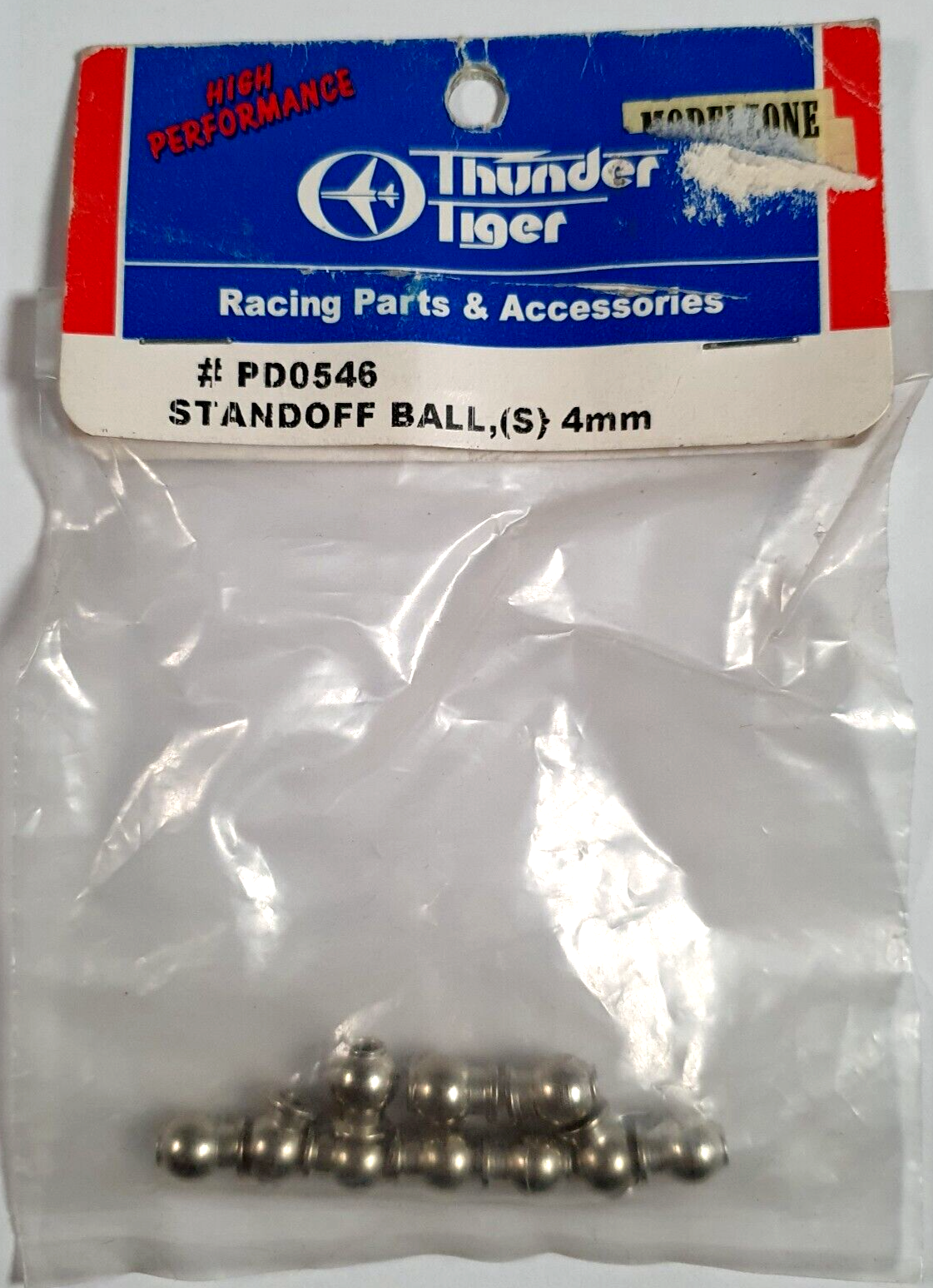 Thunder Tiger PD0546 Standoff Ball s - EB4 - Vintage RC Spares Parts - 4mm