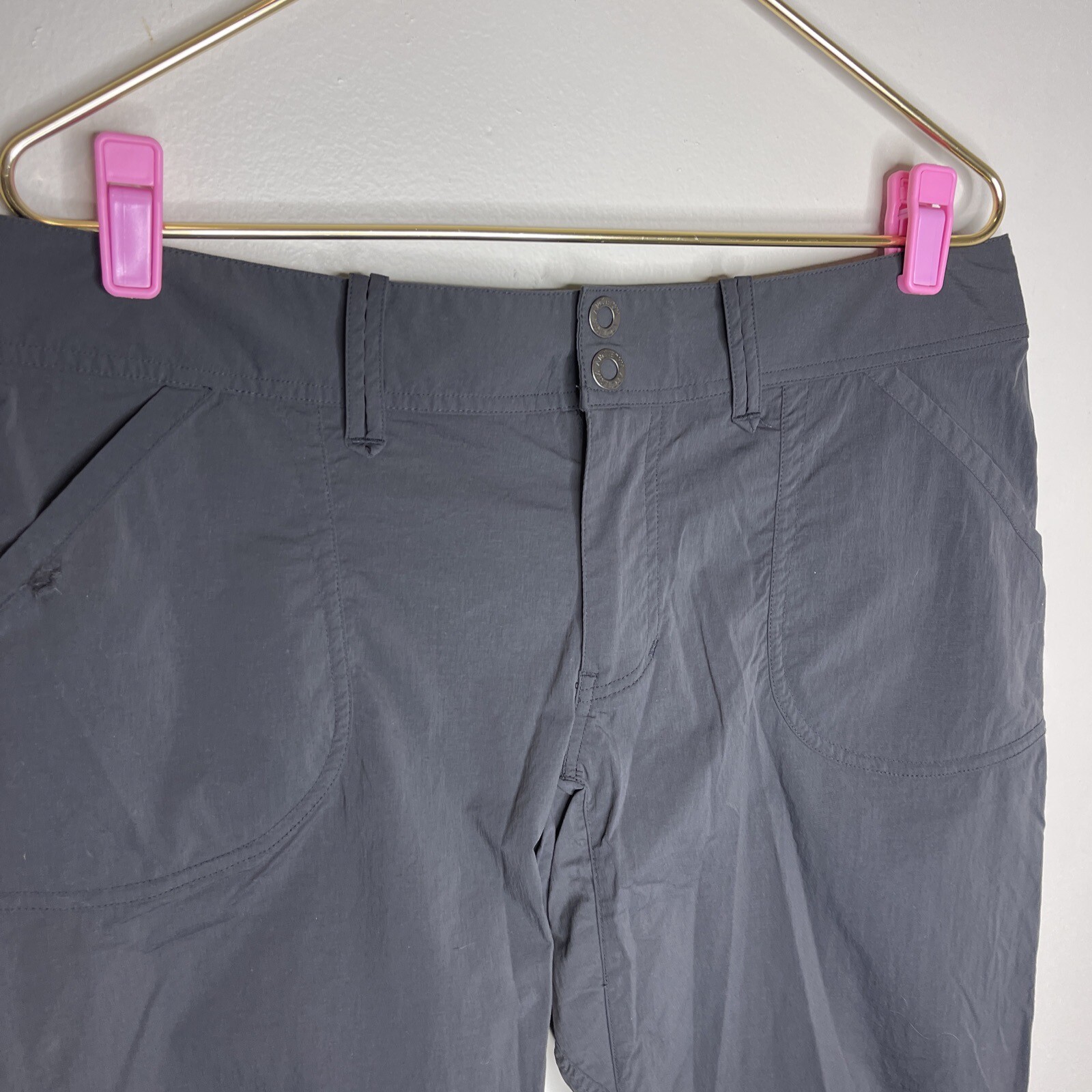 Short da donna grigio nylon Arc'teryx taglia 12