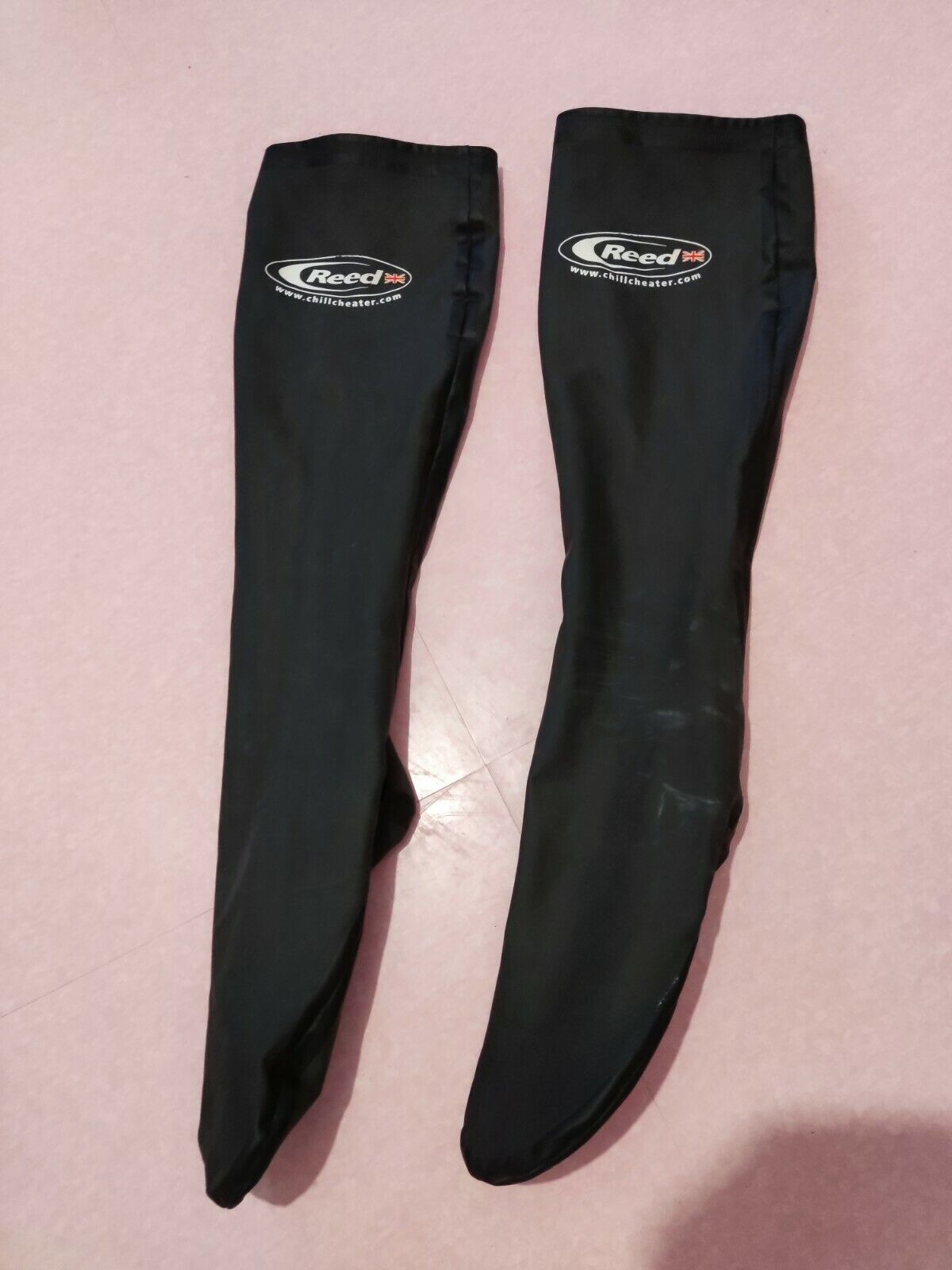 Reed Chillcheater black Wading Sock large 7-9 used 