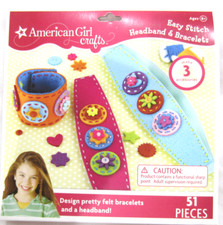 American Girl Crafts Easy Stitch Headband And Bracelets Kit