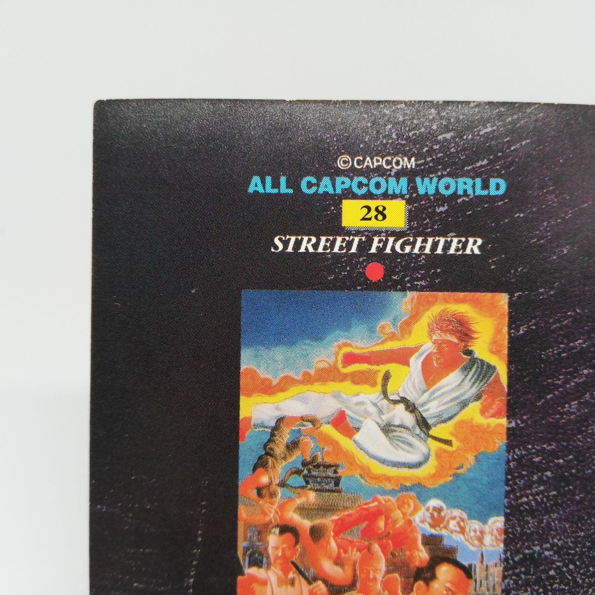 No.28 Street fighters ALL CAPCOM WORLD Card Dass Masters 1997