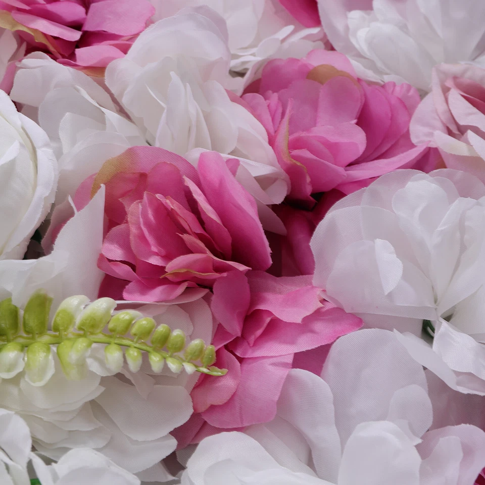 6 Pcs Artificial Hydrangea Flower Wall Panel For Wedding Party Backdrop 60X40CM - Image 4 of 4