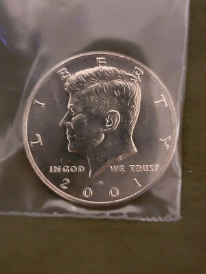 2001 D Kennedy Half Dollar Coin - circulated | eBay