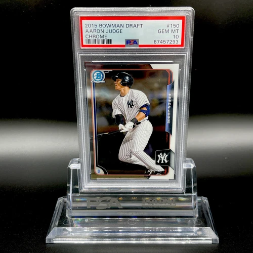 2015 Bowman Draft Chrome Aaron Judge PSA 10 American League Home Run King!