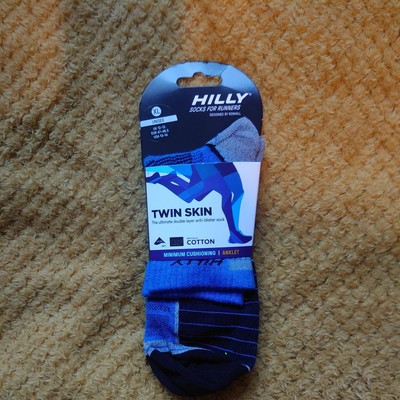 Hilly Twin Skin Laufsocken, Herren Laufsocken, Herren blau Socken LP £16