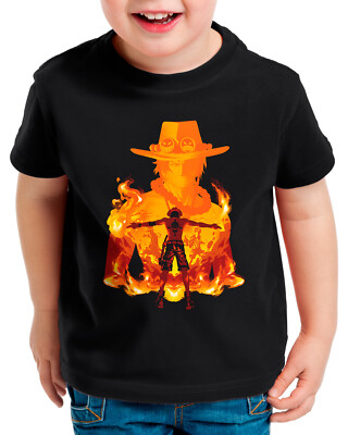 Fire Fist Kinder T-Shirt piece manga japan
