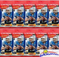 (10) 2019 Score Football HUGE JUMBO FAT CELLO Factory Sealed Pack-400-Cards! 