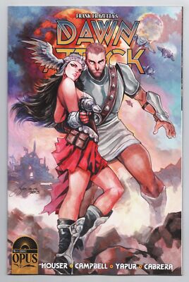 Frank Frazetta's Dawn Attack #4 Cvr C Oum 1:5 Variant (Opus, 2023) NM