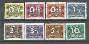 Österreich  1985-1986  Portoserie komplett postfrisch 