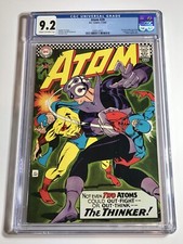 1967 DC THE ATOM #29 1ST GOLDEN AGE CROSSOVER TO SILVER AGE LOW CENSUS CGC 9.2