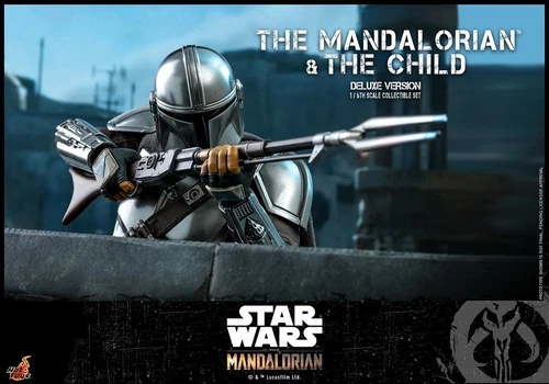 In Hand New Hot Toys TMS015 The Mandalorian and The Child Deluxe Ver. 1/6 Figure - Picture 6 of 23