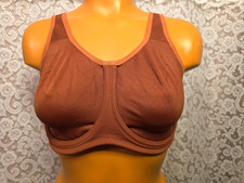 Wacoal Simone Sport HIGH IMPACT Underwire Bra Sienna Brown 855170 Size 36DD