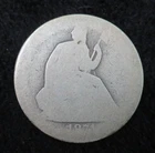 1871 Seated Liberty Half Dollar * Well Circulated * 6316