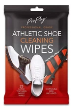 Proplay Athletic Shoe Cleaning Wipes | Carnauba Wax Included | Repels Water From