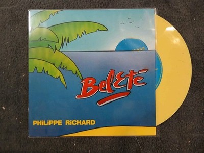 Schallplatte Philippe Richard Bel Sété 45 Umdrehungen Gelb