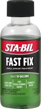 STA-BIL Fast Fix Small Engine Treatment - Cleans Carbs 4 Fl Oz (Pack of 1) 