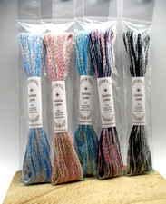 Olympus Sashiko Lame Thread Colorful 40m Japan Embroidery Sparkle SL71-SL75