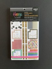 Brand New The Happy Planner Value Sticker Book Classic Bold And Bright 662 Pcs