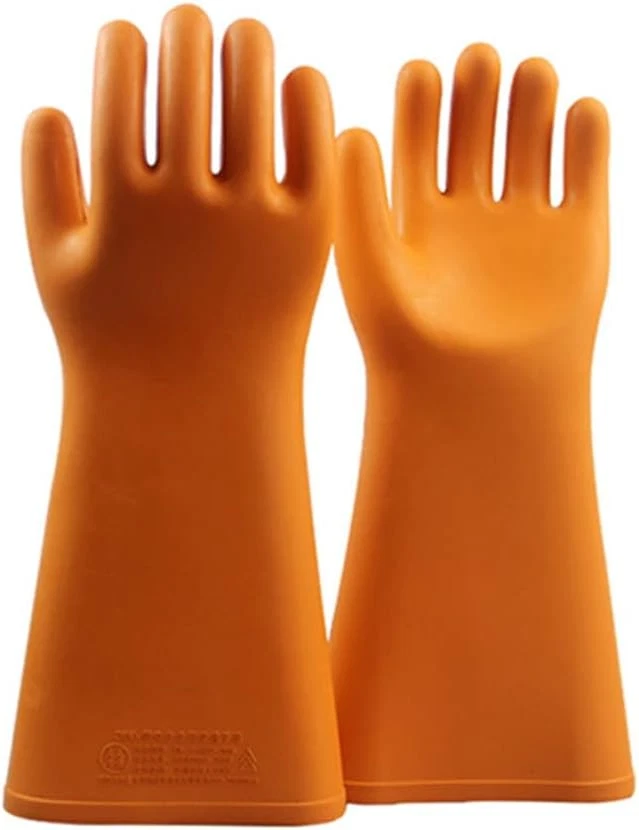 12KV 20KV Electrical Insulated Lineman Rubber Gloves Electrician High 20kv