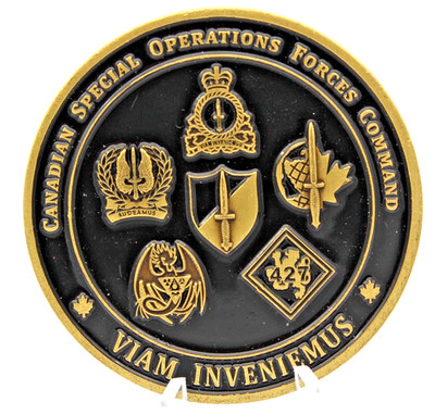 Canadian SOF Special Operations Medical Technician Challenge Medallion CANSOFCOM