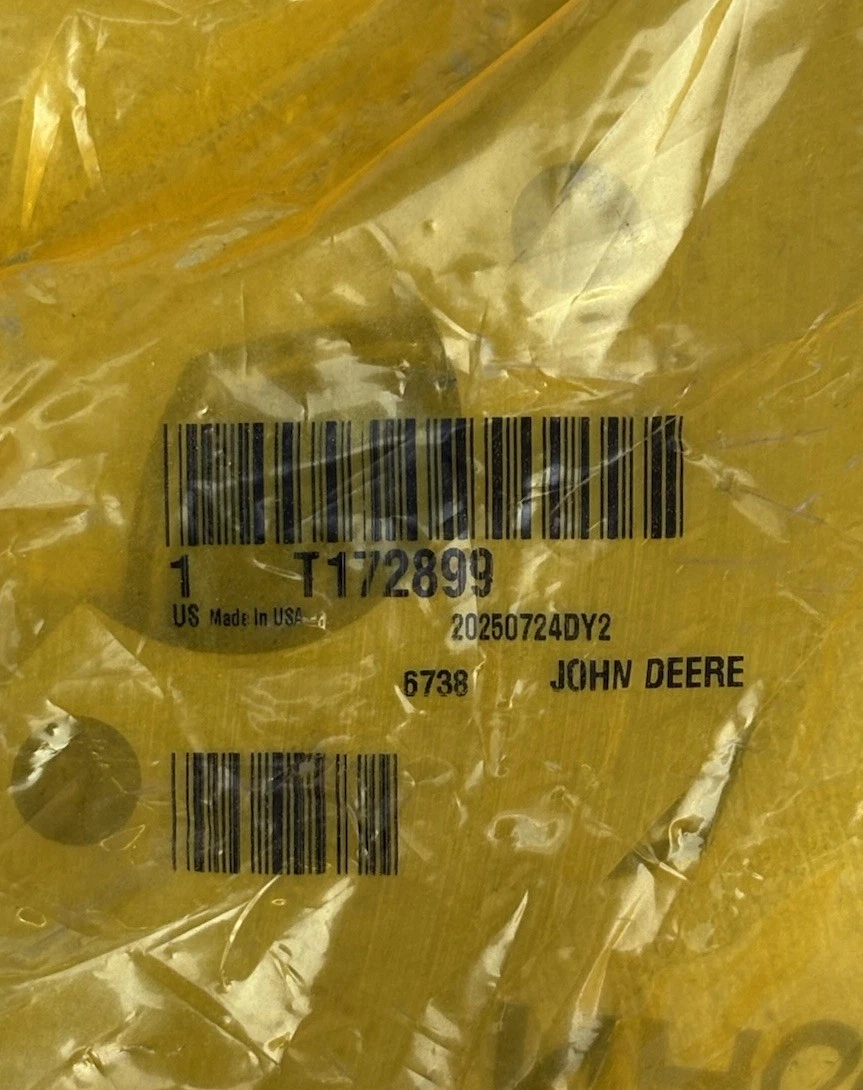 T172899 Front Center Track Chain Idler Guide photo 4