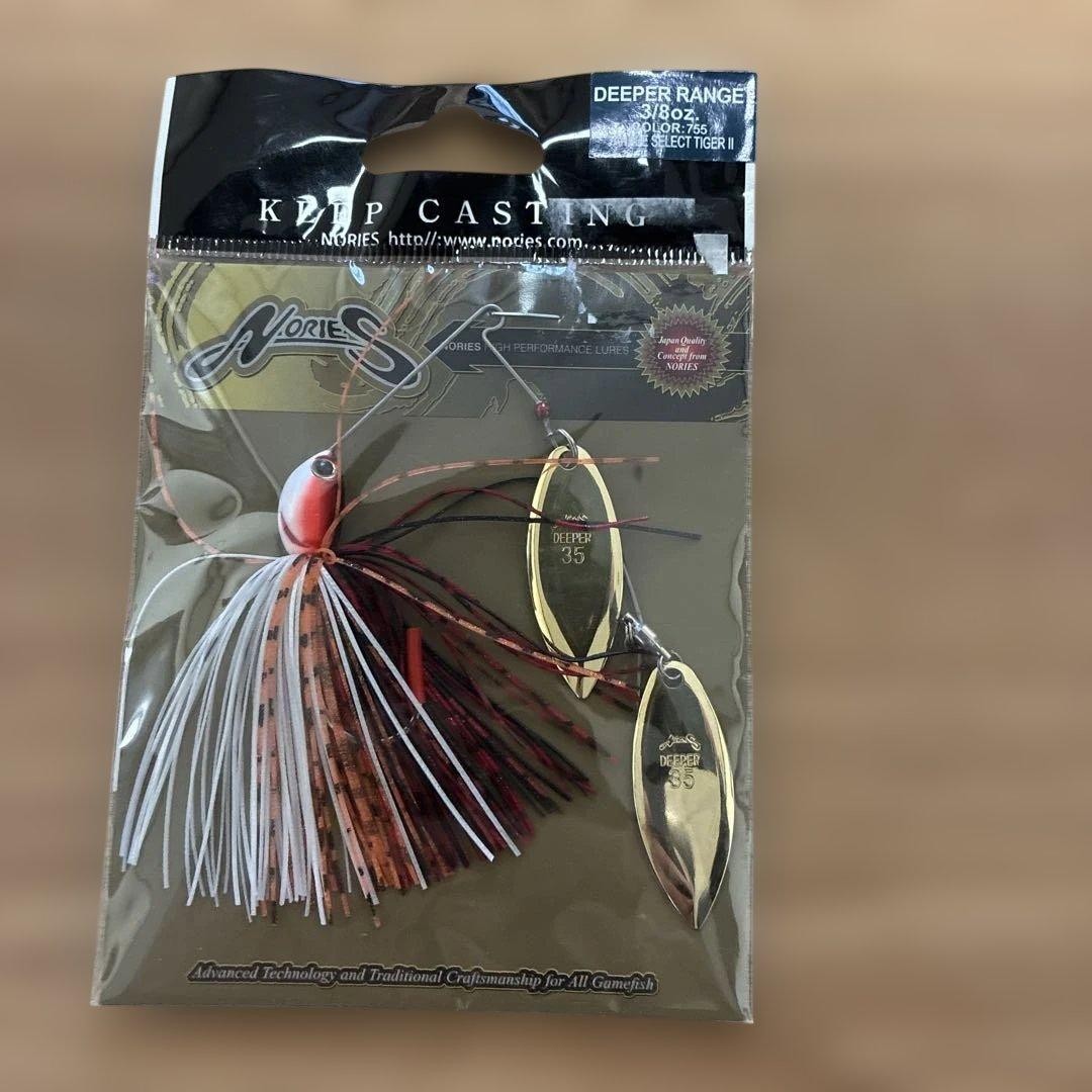 Nories Evergreen Spinnerbait Set Hard Lure Fishing Bait New Unused - Image 4