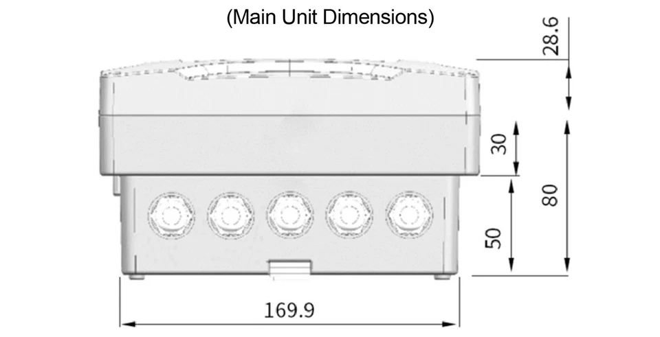Water Tank Level Sensor 80GHz RS485 Radar Transmitter 4-20mA Integrated SLDRDY80 - Image 4 of 4