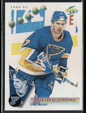 1994-95 Score Alexei Kasatonov Platinum #183 St. Louis Blues