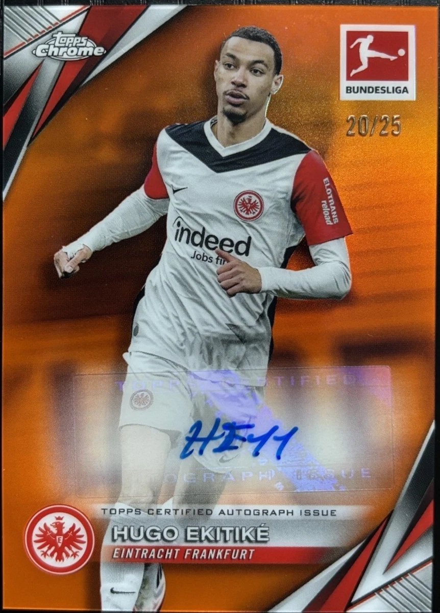2024-25 Topps Chrome Bundesliga - Hugo Ekitike #BA-HE for sale | eBay