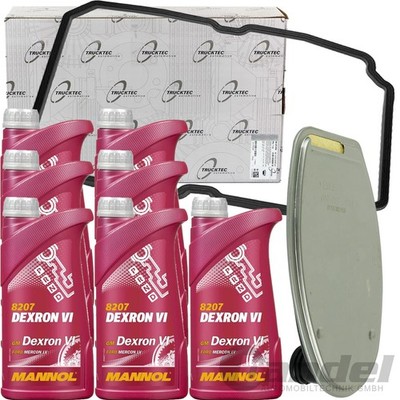 AUTOMATIK GETRIEBEÖLFILTER + 7L ÖL für MERCEDES SPRINTER B906 VITO VIANO W639