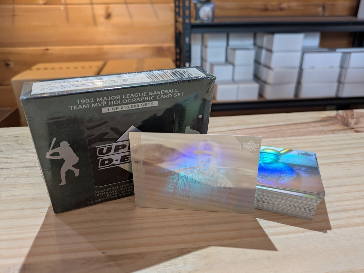 1992 Upper Deck MLB Team MVP Holographic Single Cards Complete Your Set