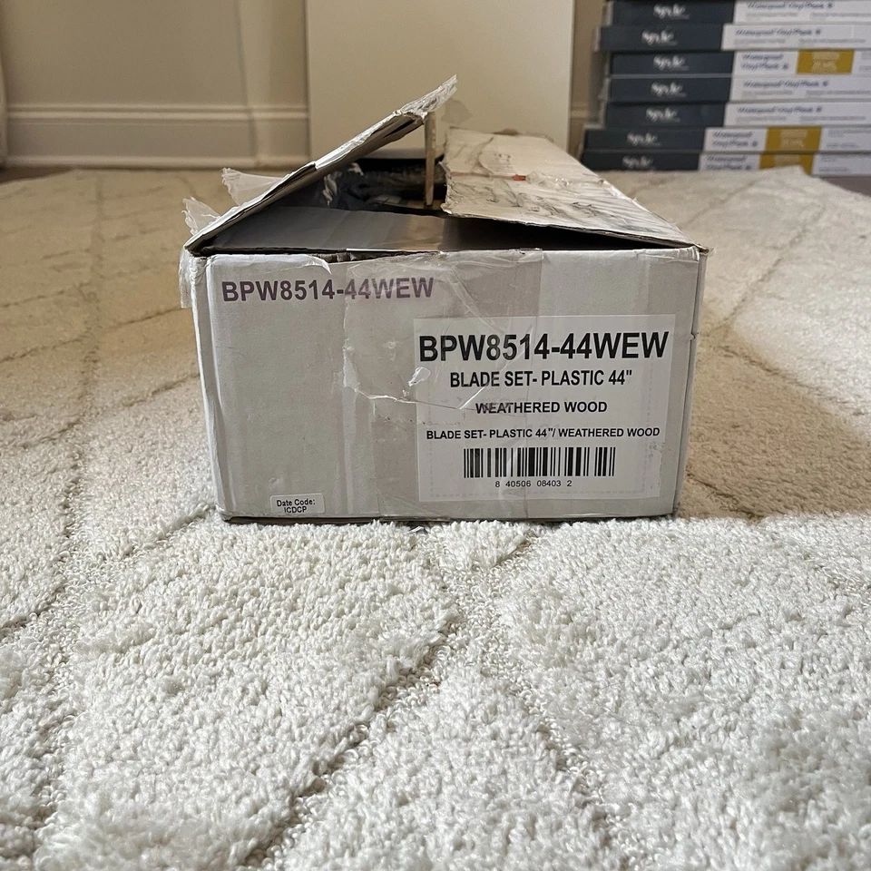 Fanimation TriAire 44" Blade Set of 3, Weathered Wood - BPW8514-44WEW - Image 4 of 4