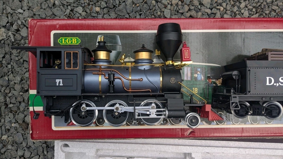 LGB 2028 D - D.,S.P. & P.R.R. 2-6-0 Locomotive & Tender | eBay