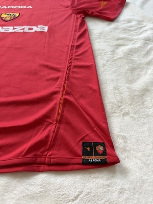 AS Roma Totti #10 Jersey Diadora Red NWT Soccer Men's New Jersey