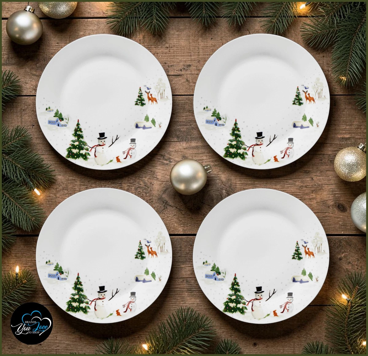 Christmas Dinnerware Plates for sale | eBay
