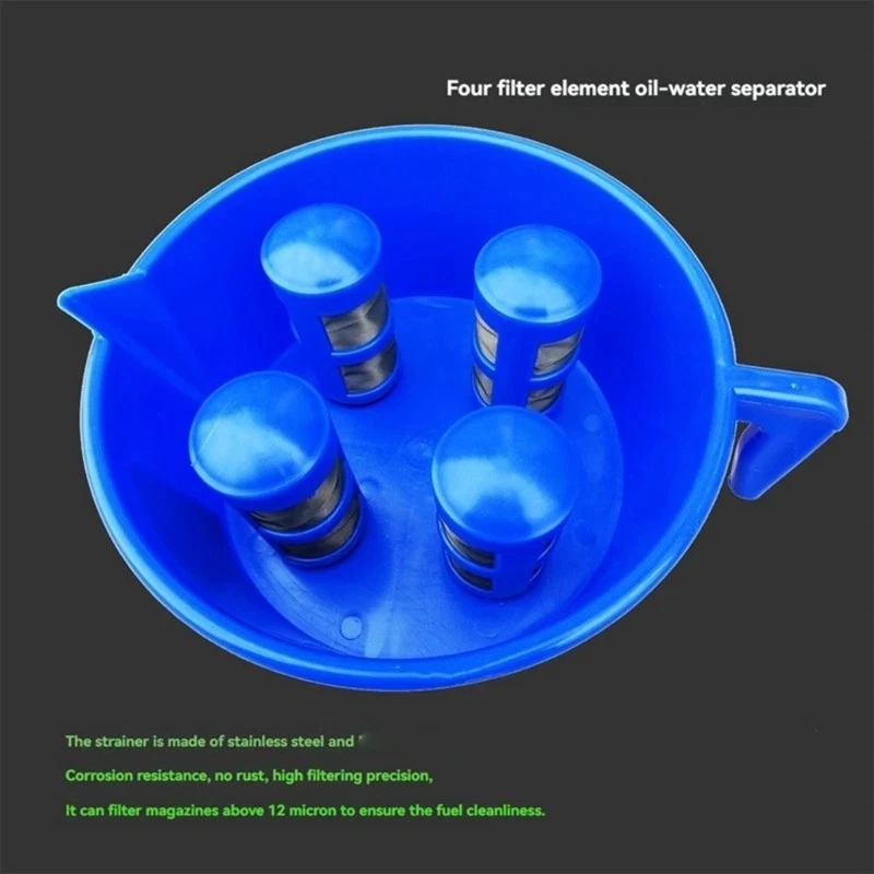 Plastic Oil Water Separator Funnel for Automotive Use Funnel Type Separator - Image 4 of 4