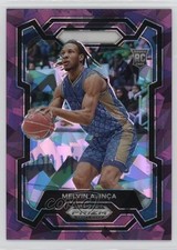 2024-25 Panini Prizm Draft Picks Purple Ice Prizm 87/149 Melvin Ajinca #48 0xi8