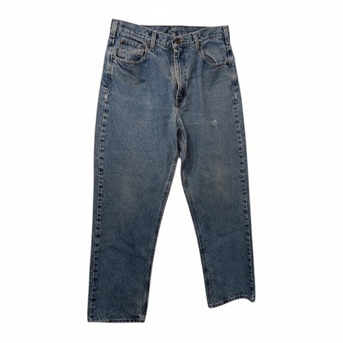 Vintage Y2K 00's Carhartt Relaxed Fit Mens Blue Denim Jeans Size 36x32 B100 DST