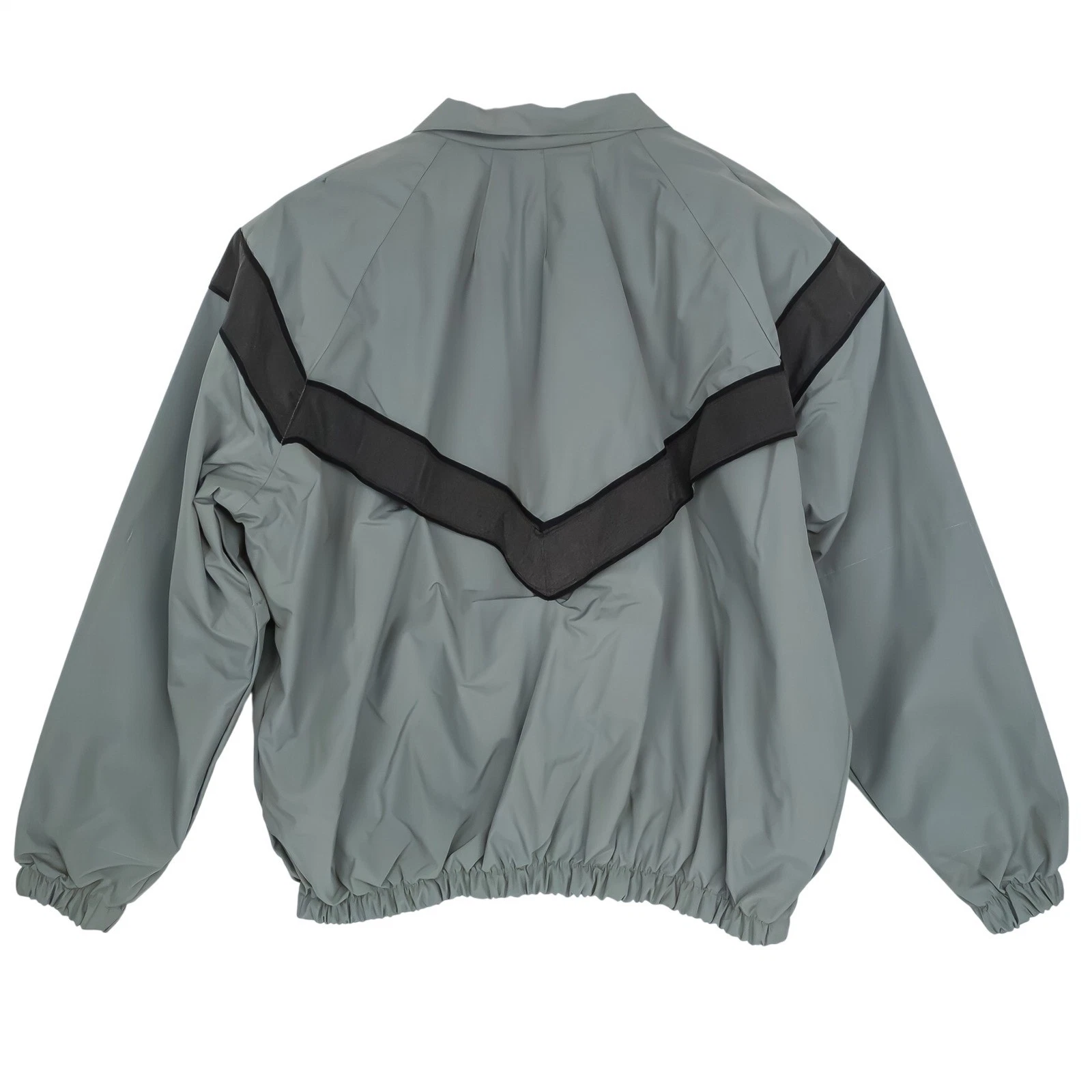 UNICOR IPFU Jacket Army Mens Medium Regular Grey Reflective Windbreaker Nylon image 4