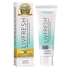 Livfresh Toothpaste - 250% Better Plaque Removal, Improve Gum Health NEW