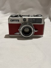 Canon Demi EE17 Half Frame 35mm Camera Red 30mm f/1.7