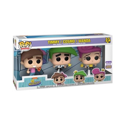 Funko Pop! Fernsehen: The Fairly OddParents - Timmy, Cosmo & Wanda 3er Pack