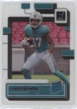 2022 Panini Clearly Donruss Rated Rookie Erik Ezukanma #89 1ai1
