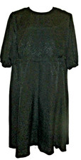Mennonite Modest Handmade Plus Cape Dress Bust 56" Waist 48" Length 49.5 Church