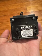 Siemens 20A Type BL Circuit Breaker 1-Pole 20 Amp 120/240V