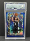 2025 Topps Holiday Dylan Harper Signed Blue Glitter Rookie Spurs RC Auto PSA COA