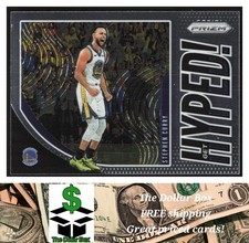 2019-20 Panini Prizm Get Hyped! #4 Stephen Curry - Golden State Warriors
