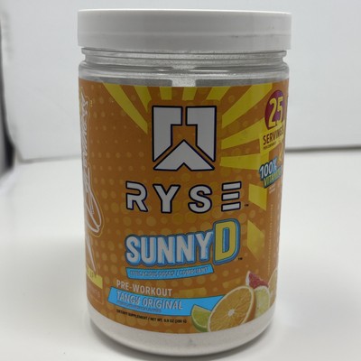 Exp 08/24 RYSE SUPPLEMENTS PROJECT BLACKOUT PRE-WORKOUT  SunnyD  Tangy Original