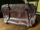 Rare Vintage Oxblood Leather Etienne Aigner Messenger Handbag Shoulder Bag